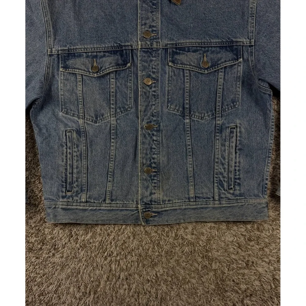 Vintage Banana Republic Adventure Outfitters Travel Denim Jacket Size L
